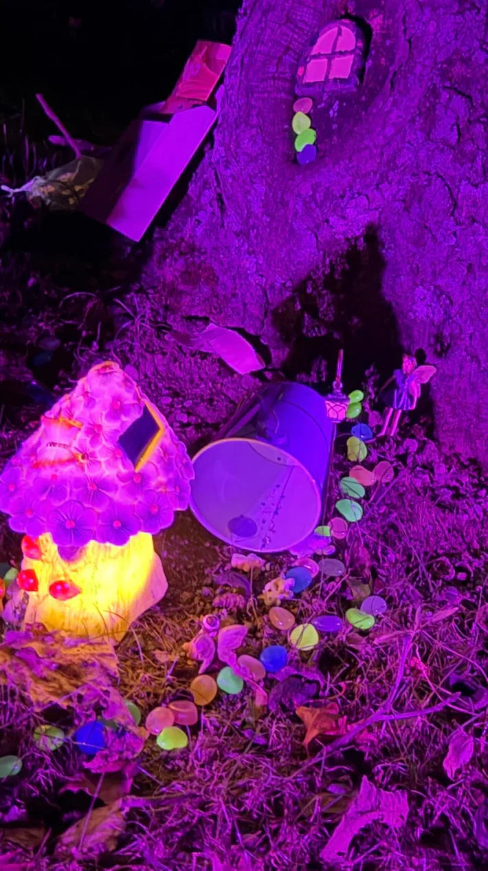 Glow-in-the-Dark Garden Pebbles – Solar-Charged Resin, 10-Hour Glow, Garden & Aquarium Safe