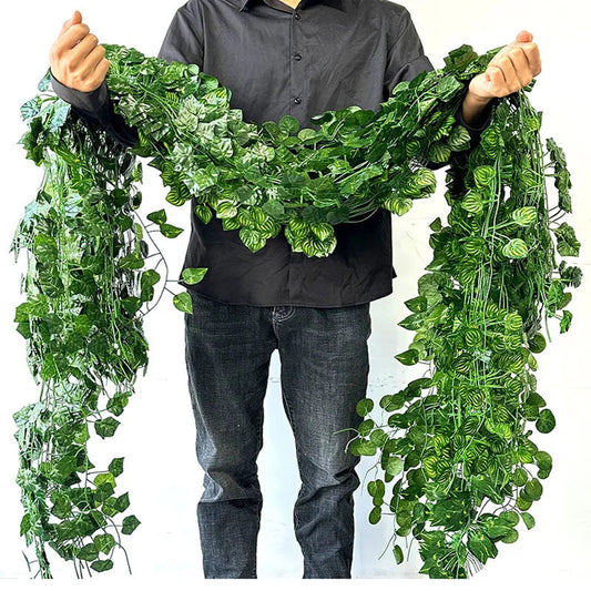 Artificial Ivy Garland 2.1m – Maintenance-Free, Wall & Wedding Decor