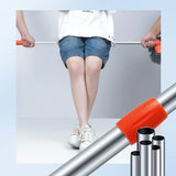 Telescopic Car Wash Mop – 80–135cm Reach, Double-Layer Microfiber Head & 360° Rotation