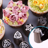 Enhanced Product Title: "Tulpen-Spritztüllen-Set – 12 Teile mit Silikon Spritzbeutel & Adapter für perfekte Tortendekoration" 

This version includes keywords that potential customers might search for, such as "Tortendekoration," while maintaining clarity