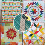 Quilting Cutting Ruler with Non-Slip Grip – 35×20cm, Cuts 6 Fabric Layers & Ambidextrous