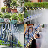 Garden Misting System 15m – 15 Copper Nozzles, Adjustable Flow & Tool-Free Setup