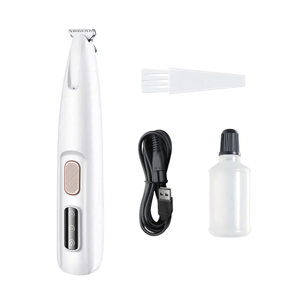 Pet Nail Clippers – Stainless Steel Blades, Non-Slip Silicone Grip, Safety Spring