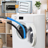 Dryer Vent Cleaning Kit – Flexible Lint Brush, Universal Vacuum Connector & EVA