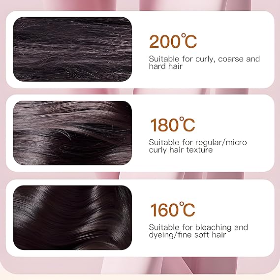 Optimized Product Title: Kabellose Elektrische Glättbürste mit 3 Hitzestufen – Perfekte Haarstyling-Lösung für Glattes und Glänzendes Haar