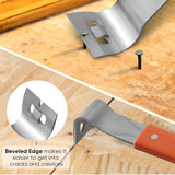 Stainless Steel Pry Bar – Nail Puller, Non-Slip Grip & 27cm Multi-Tool