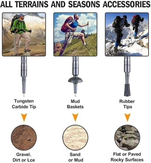 Adjustable Aluminum Trekking Pole – Built-In Survival Kit, EVA Grip & Extends to 105.9cm
