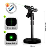 Green Cross-Line Laser Level – IP64, ±0.1° Accuracy & Tripod Mount