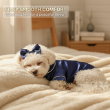 Pet Pajamas – Satin-Finish Acrylic, Snap Buttons & Sizes XS–XL for Dogs & Cats
