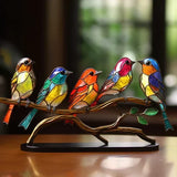 ChicGlass Birds – Colorful Acrylic Birds for Chic Interior Design