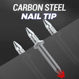 Threaded Wood Screws Set – Carbon Steel, Rust-Resistant Coating & 50/250 Pieces