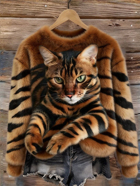 Women's Plush Sweatshirt