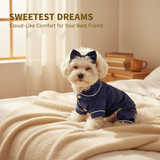 Pet Pajamas – Satin-Finish Acrylic, Snap Buttons & Sizes XS–XL for Dogs & Cats