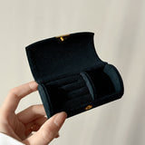 Mothers Day Jewelry Box Travel Organizer Case Snap Closure