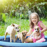 Kids Water Splash Play Mat – Durable PVC, Garden Hose Sprinkler & Foldable
