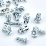 Expansion Bolt Set – Galvanized Carbon Steel, M4×20mm & Flower Spreader Nut