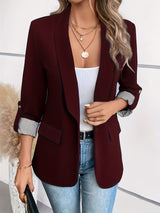 Enhanced Product Title: Jamie™ Damen Stilvoller Blazer – Eleganter Schnitt, Hochwertiges Material, Perfekt für Business und Freizeit

This optimized title includes keywords that potential customers might search for, such as "elegant," "hochwertiges Materi