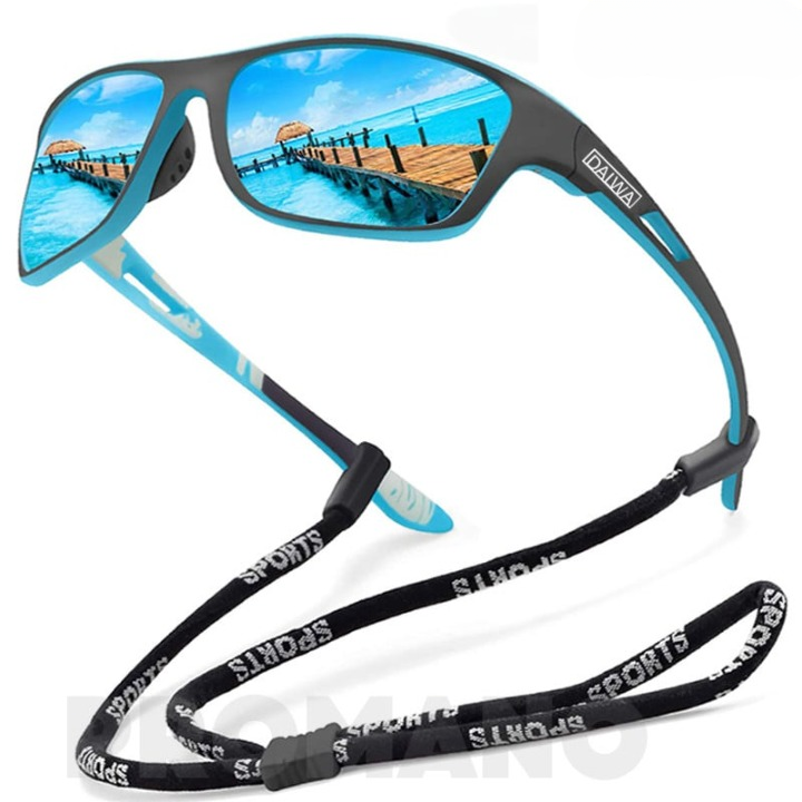 Sporty Polarized Sunglasses – UV400 TAC Lenses, TR90 Frame & Scratch-Resistant