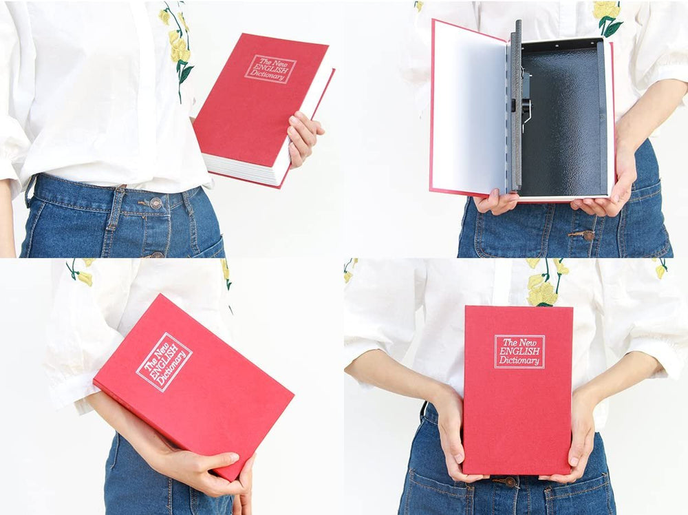 Diversion Book Safe – Hidden Storage, Key & Combination Lock Options
