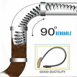 Drain Cleaning Spiral – Manganese Steel, Drill Adapter for 1-3m Pipes