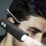 Gesture-Control LED Ear-Hook Headlamp – 1000mAh, USB-C Rechargeable & Water-Resistant