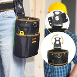 Clip-On Tool Belt Pouch – Waterproof Fabric, Spring Closure & Two Sizes