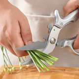 Multifunctional Kitchen Shears – 3Cr13 Stainless Steel, ABS Grip & Safety Lock
