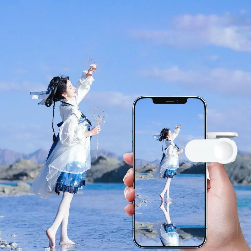 Smartphone Reflection Mirror Clip – Symmetry Photos, Universal Fit & 2 Colors