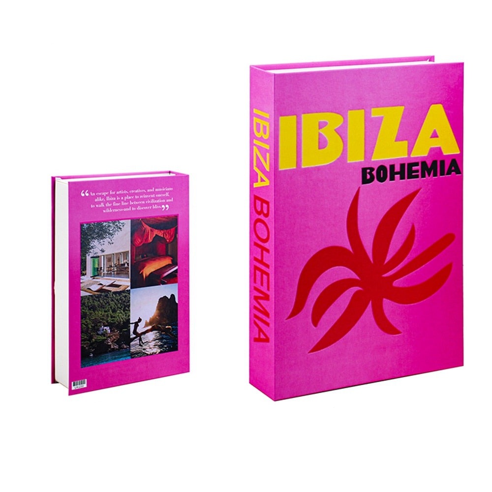Decorative Coffee Table Books – 26×17×4cm, 12 Travel Themes for Home Decor