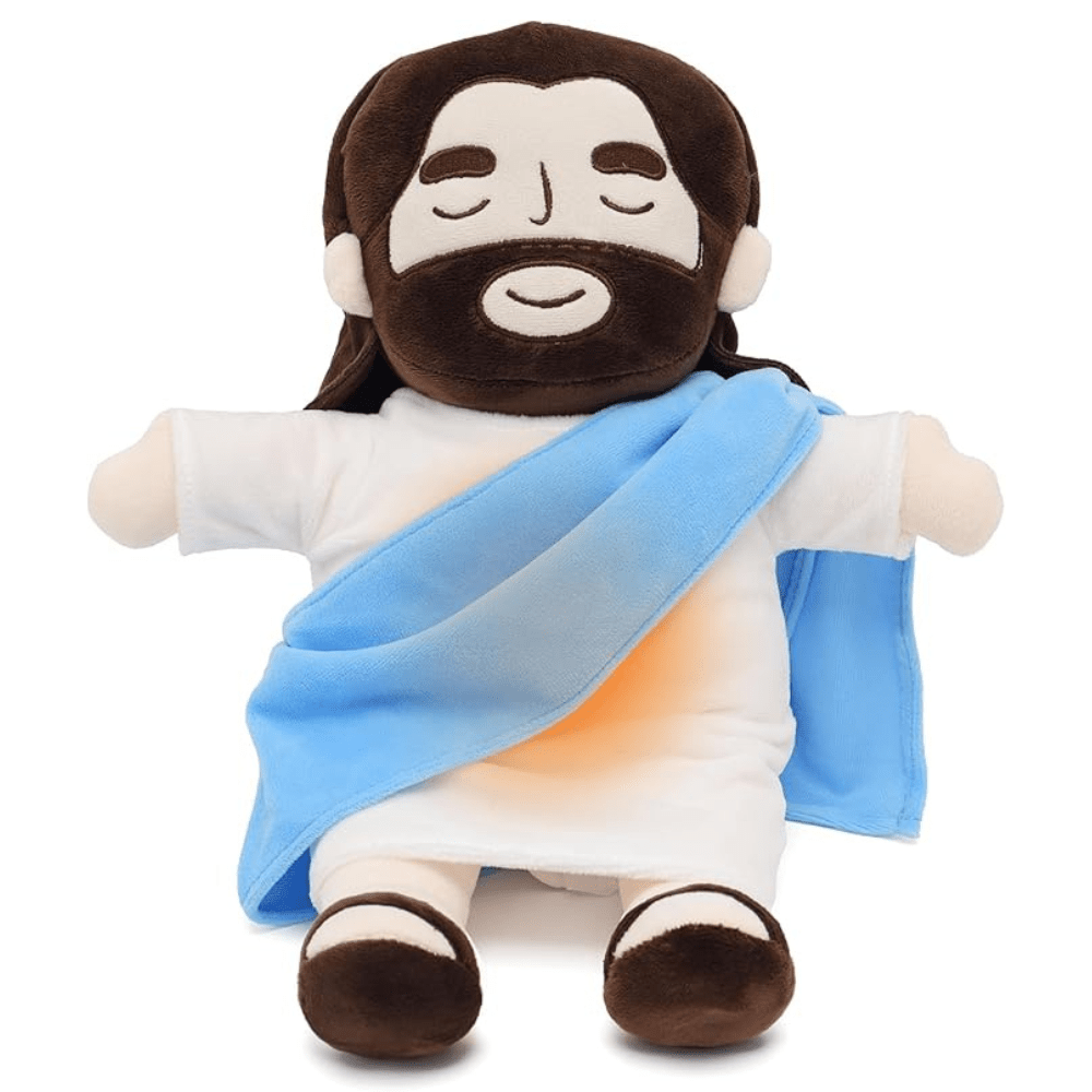 FAITHREST Jesus Plush Toy - Soothing Comfort for Peaceful Sleep | Ideal for Kids & Nursery Decor