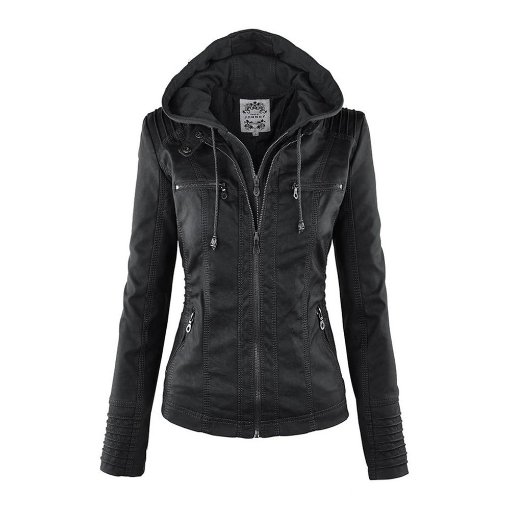 Fashionable Leather Jacket - Zara