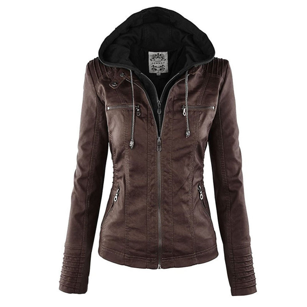 Fashionable Leather Jacket - Zara