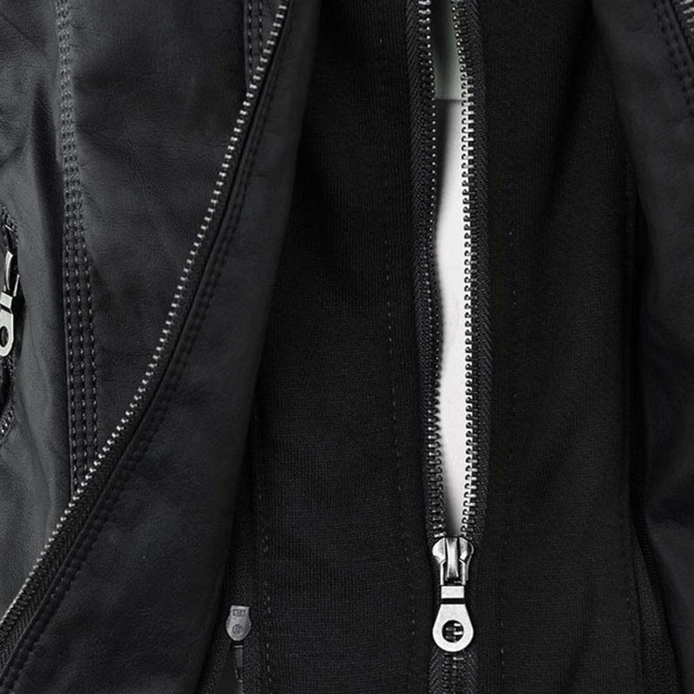 Fashionable Leather Jacket - Zara