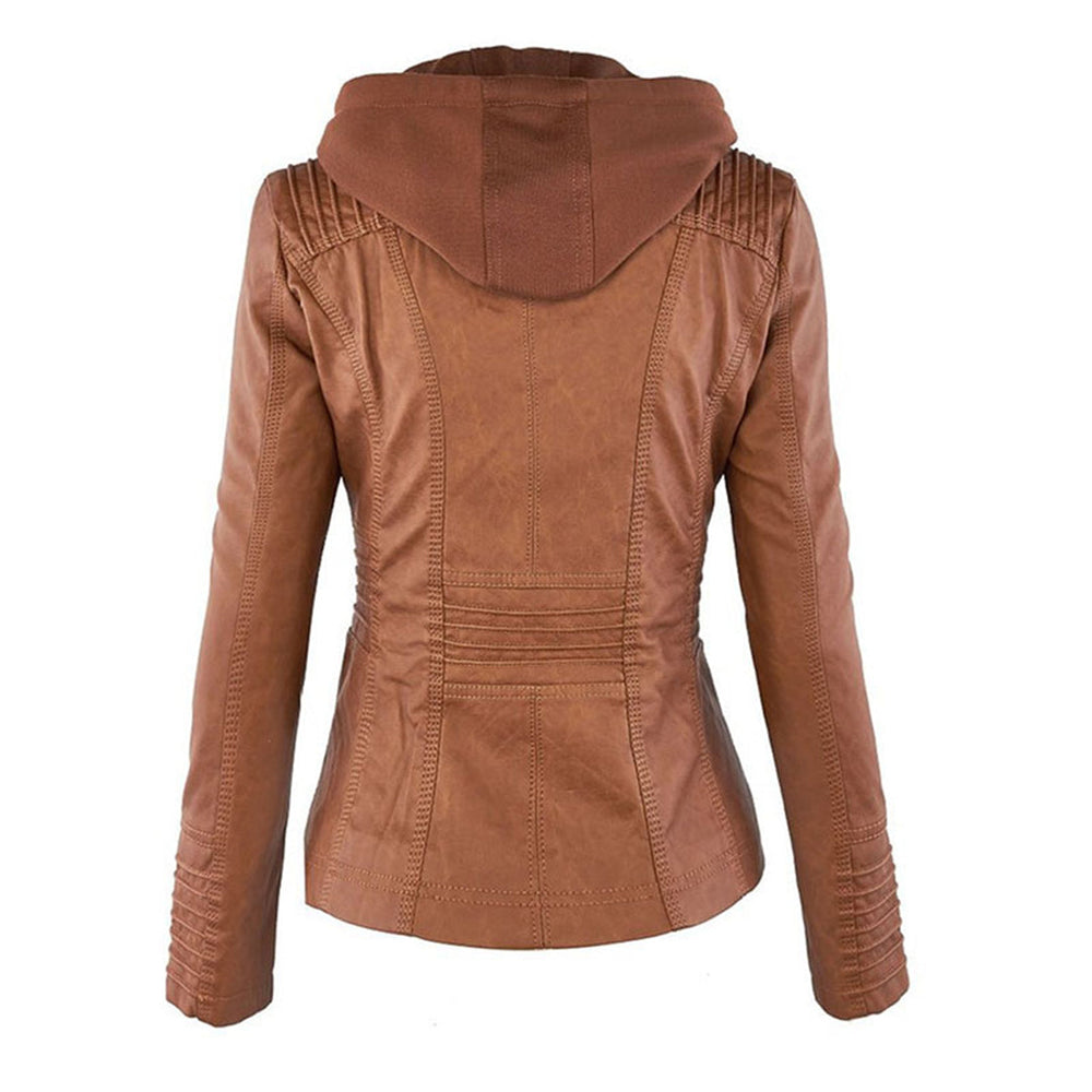 Fashionable Leather Jacket - Zara
