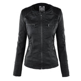 Fashionable Leather Jacket - Zara