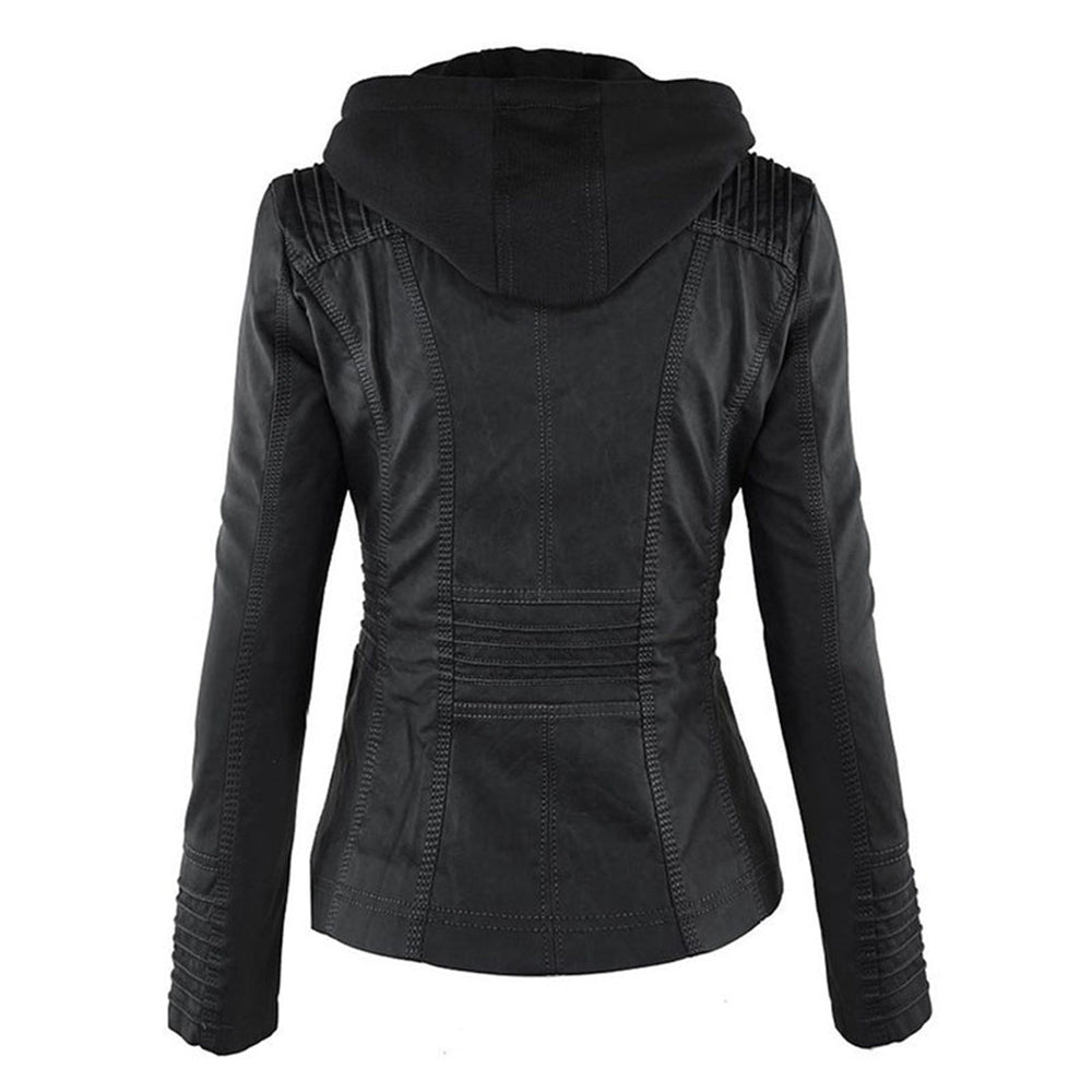 Fashionable Leather Jacket - Zara