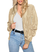 Fashionable Streetwear Bomber Jacket - Daniela