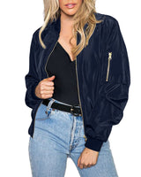 Fashionable Streetwear Bomber Jacket - Daniela