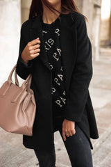 Fashionable Wool Ladies Winter Coat - Eleanor