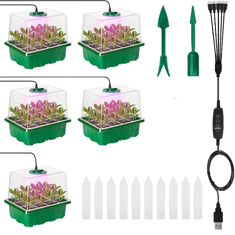 Optimized Product Title: "Vollspektrum LED-Anzuchtstation für Pflanzen - Effiziente Wachstumslampe für Indoor-Gartenbau" 

This title includes relevant keywords while providing more detail about the product's purpose and benefits, which can help improve v