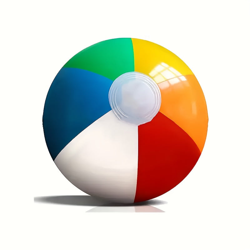 Inflatable Beach Ball – 22cm, Durable PVC & Multicolor for Pool