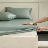 Mulberry Silk Fitted Sheet – Temperature-Regulating, Hypoallergenic & 3 Sizes