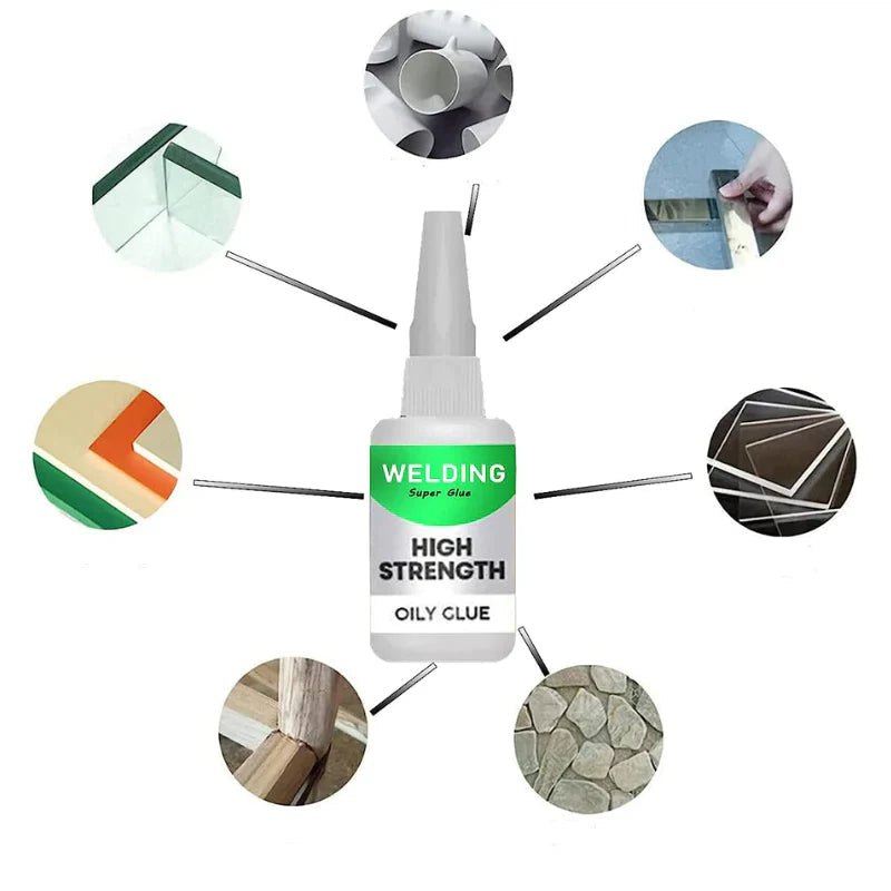 Heavy-Duty Repair Glue – 50g, Waterproof, Flexible & Multi-Material Bond