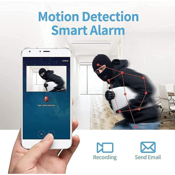 Mini Security Camera – Wireless Connection, Magnetic Mount & Live Feed