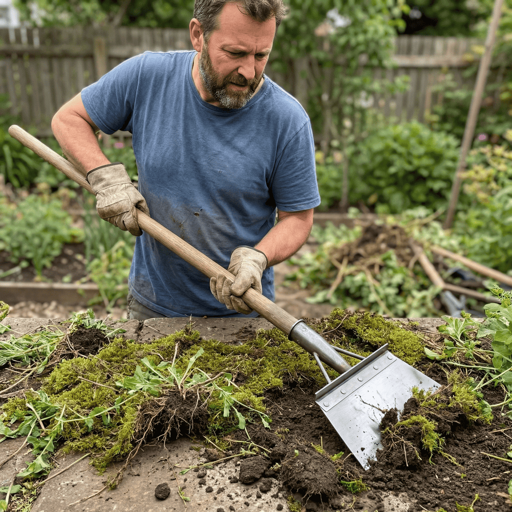 Enhanced Product Title: "Verstellbarer Unkrautschaber aus Manganstahl mit Ergonomischem Holzgriff – Effektives Unkrautentfernen für Garten und Landschaftspflege" 

This title includes relevant keywords for better visibility on Google Shopping while emphas
