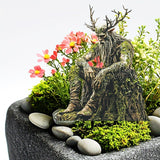 Acrylic Garden Stakes – 6 Mystical Figures, 19×30cm & Weather-Resistant