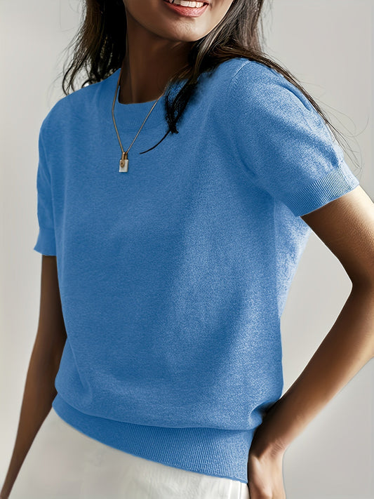 Women's Casual Short-Sleeve Top