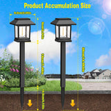 Solar Garden Path Light – Warm White LED, Up to 10 Hours & Dusk-to-Dawn