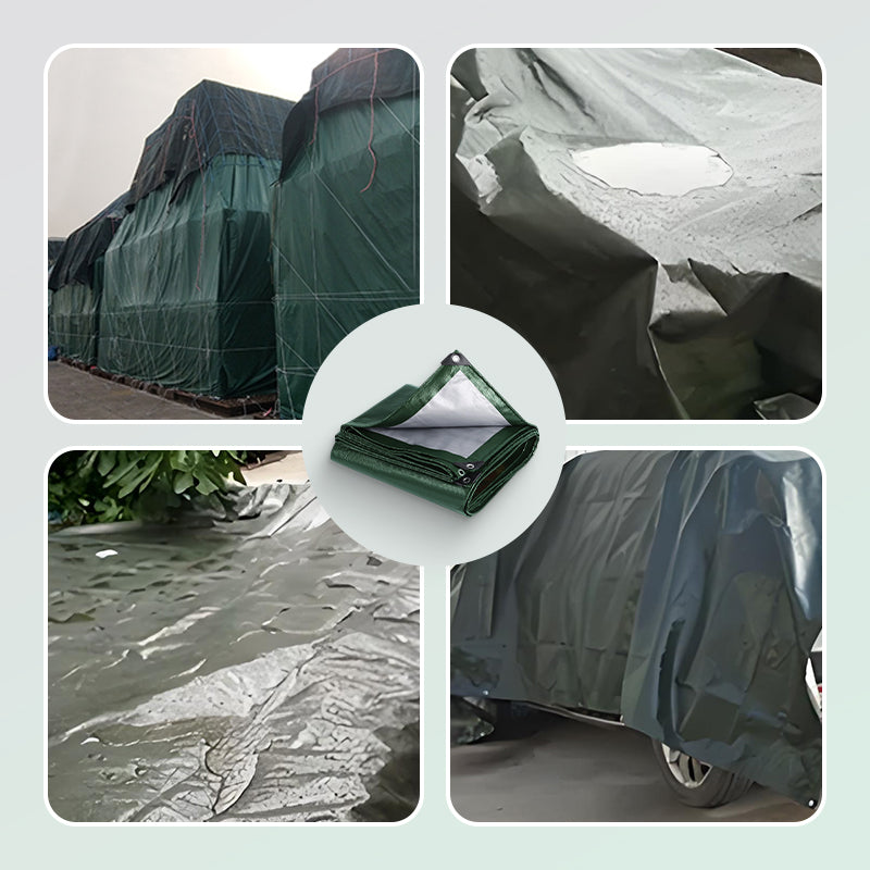 Waterproof Tarp Cover – UV-Resistant, Heat-Sealed Seams & Rustproof Grommets