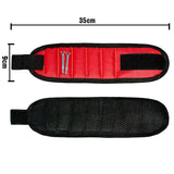 Magnetic Wristband Tool Holder – Strong Magnets, Adjustable Fit & Screw Storage